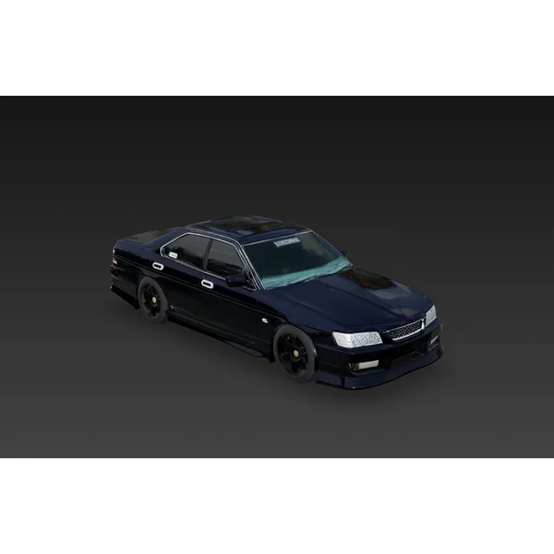 Mô hình 3D Nissan Laurel C35 - Thiết kế xe JDM ấn tượng - Image 2