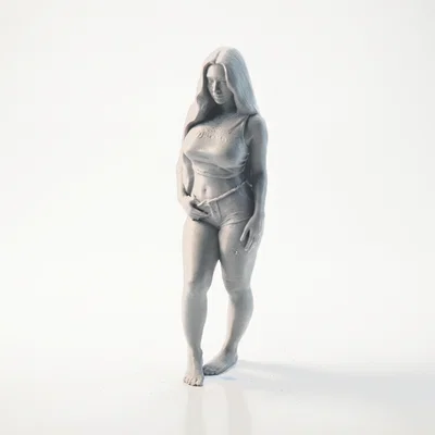 Mô hình tượng nữ điêu khắc vải rủ 3D (Female Figure Draped Cloth Statue)