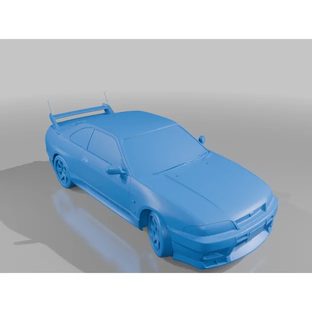 Mô hình 3D Nissan Skyline R33 GT-R cho người đam mê xe JDM - Image 2