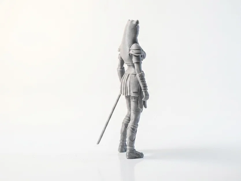 Mô Hình 3D Nữ Chiến Binh Fantasy - Lady Warrior Fantasy Figurine - Image 3