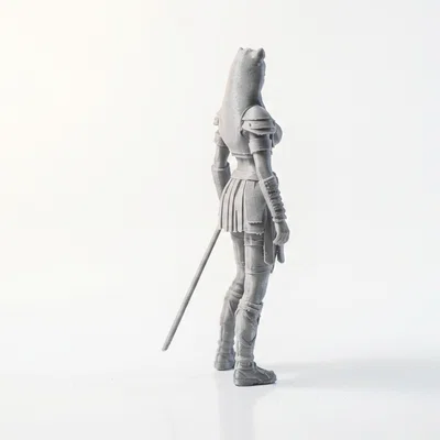 Mô Hình 3D Nữ Chiến Binh Fantasy - Lady Warrior Fantasy Figurine