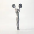 Mô hình tượng nữ vận động viên cử tạ in 3D - Thumbnail 3