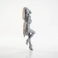 Mô hình 3D tượng cô gái lau nước mắt - Tượng nghệ thuật in 3D - Thumbnail 2