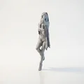 Mô hình 3D tượng cô gái lau nước mắt - Tượng nghệ thuật in 3D - Thumbnail 4