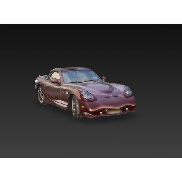 Mô hình in 3D xe thể thao Panoz Esperante GTLM chi tiết - Image 1
