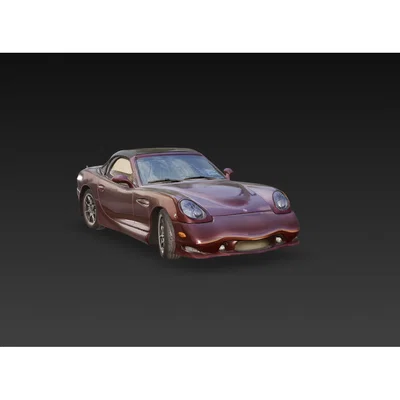 Mô hình in 3D xe thể thao Panoz Esperante GTLM chi tiết