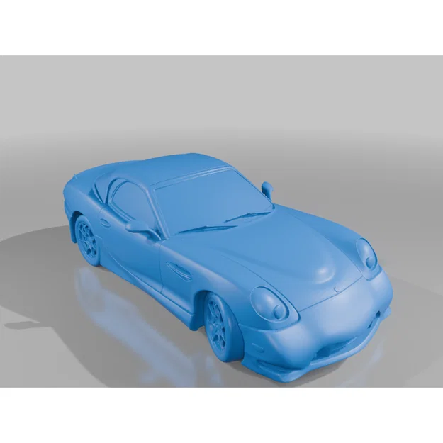 Mô hình in 3D xe thể thao Panoz Esperante GTLM chi tiết - Image 2