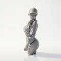 Mô hình tượng nữ đội mũ thời trang (Lady With Cap) - File in 3D - Thumbnail 2