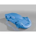 Mô hình 3D Porsche 906 Carrera 6: Tái hiện siêu xe đua huyền thoại - Thumbnail 2