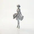 Mô hình tượng nữ quý cô với váy bồng bềnh - File in 3D - Thumbnail 1