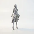 Mô hình 3D Nữ Chiến Binh Thanh Lịch - Thumbnail 2