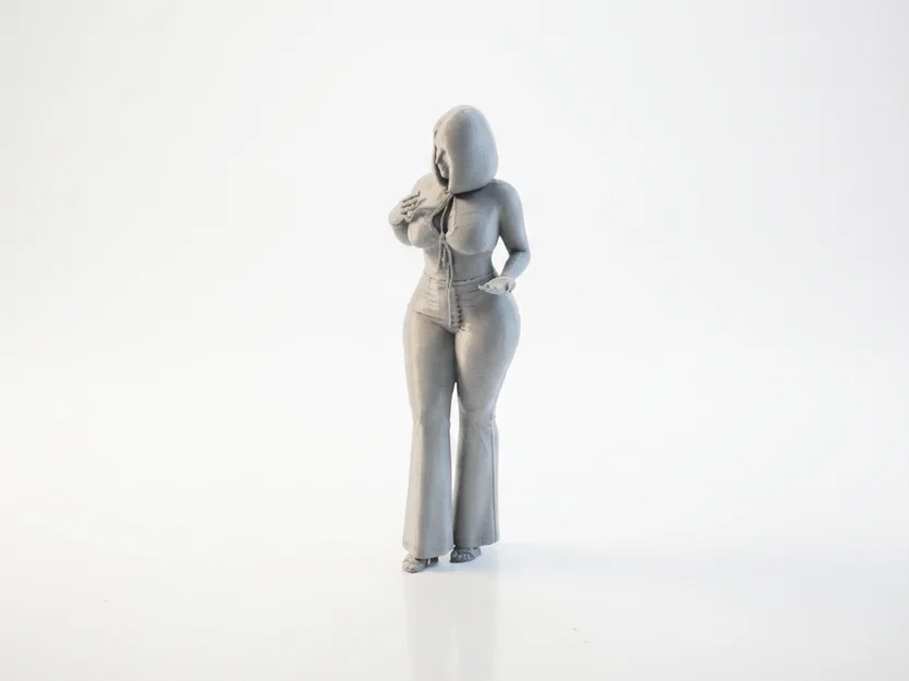 Mô hình 3D người phụ nữ với cử chỉ bàn tay (Lady With Palm Out) - Image 4