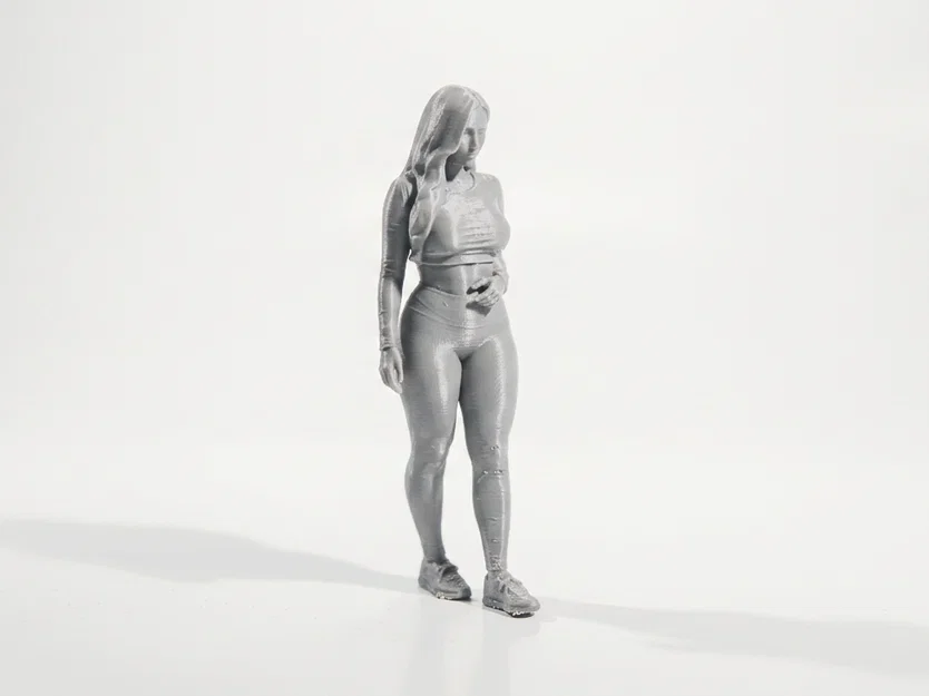 Mô Hình 3D Tượng Nữ Vận Động Viên Thể Thao (Athletic Woman Figurine) - Image 2