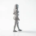 Mô Hình 3D Tượng Nữ Vận Động Viên Thể Thao (Athletic Woman Figurine) - Thumbnail 3