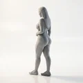 Mô Hình 3D Tượng Nữ Vận Động Viên Thể Thao (Athletic Woman Figurine) - Thumbnail 4