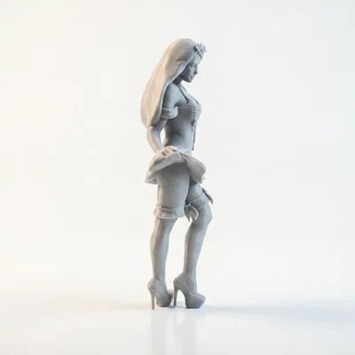 Mô hình 3D Latina Outfit Female Figurine
