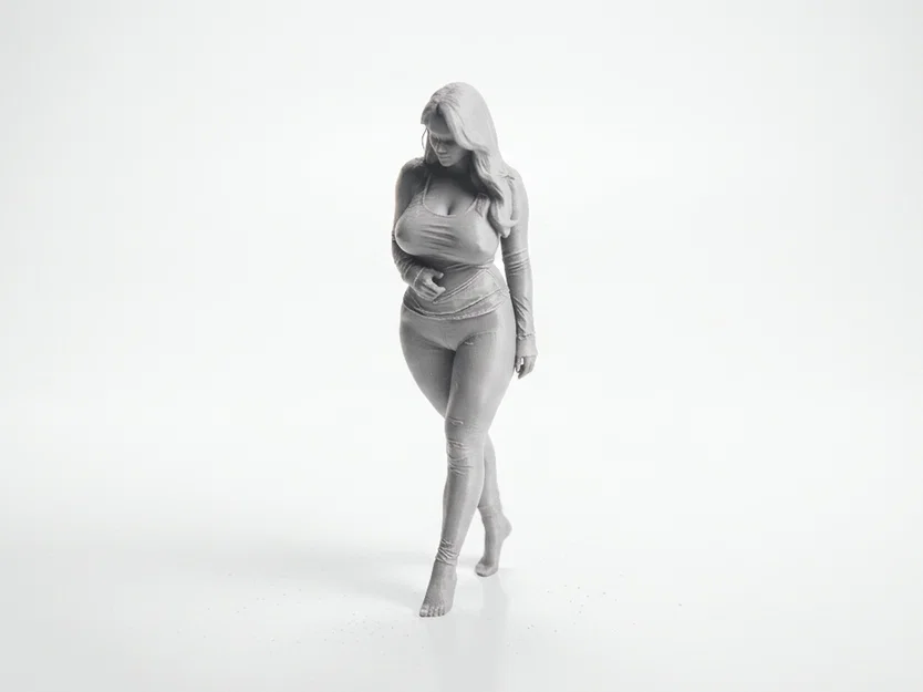 Mô hình 3D Tượng Nữ Hiện Đại - Modern Woman Figurine - Image 1