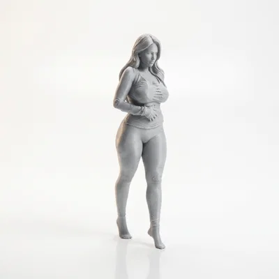 Mô hình 3D Tượng Nữ Hiện Đại - Modern Woman Figurine
