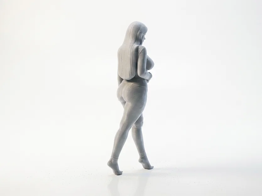 Mô hình 3D Tượng Nữ Hiện Đại - Modern Woman Figurine - Image 3