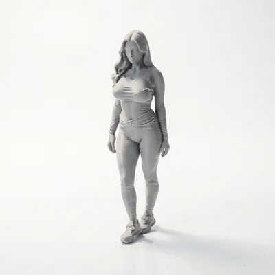 Mô hình 3D Leggings Lady - Tượng nữ figure nghệ thuật