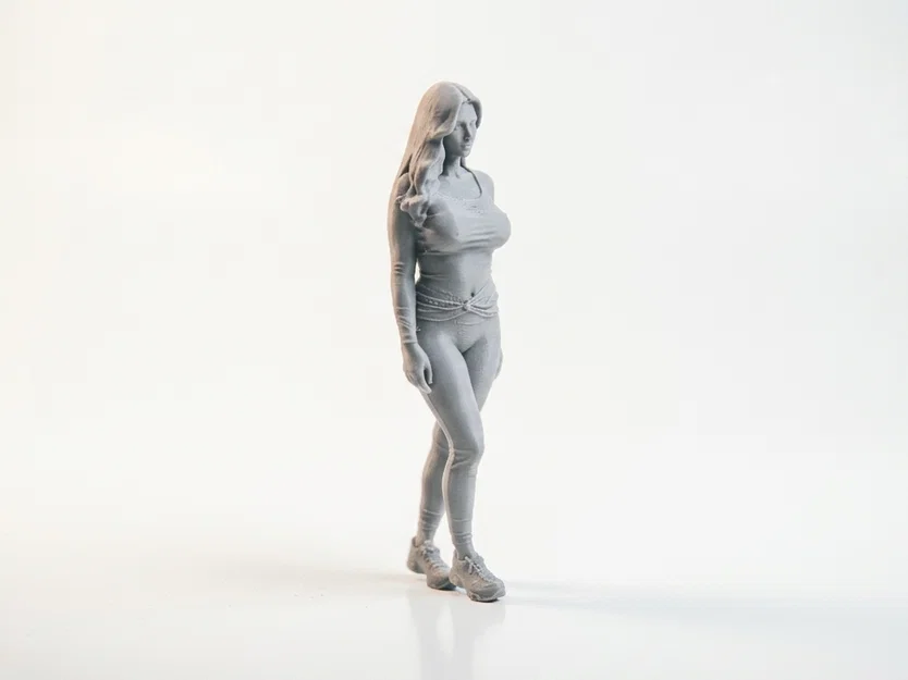 Mô hình 3D Leggings Lady - Tượng nữ figure nghệ thuật - Image 2