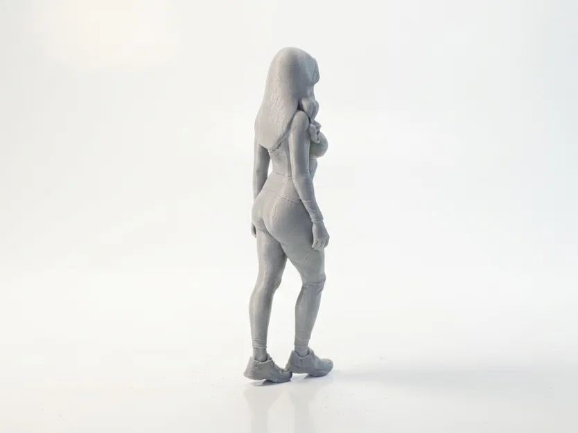 Mô hình 3D Leggings Lady - Tượng nữ figure nghệ thuật - Image 3