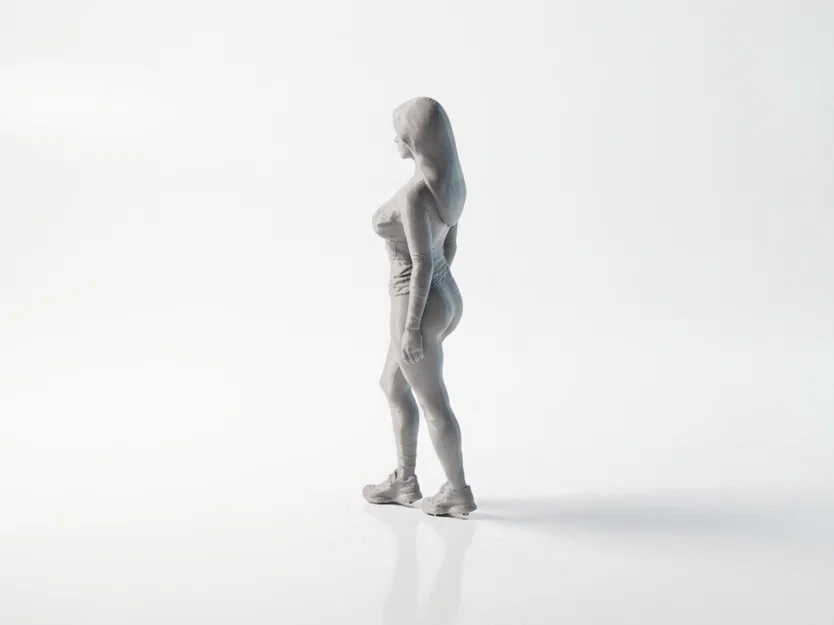 Mô hình 3D Leggings Lady - Tượng nữ figure nghệ thuật - Image 4