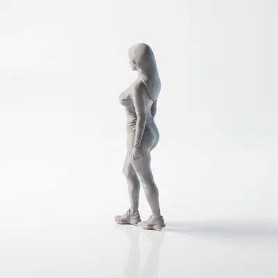 Mô hình 3D Leggings Lady - Tượng nữ figure nghệ thuật