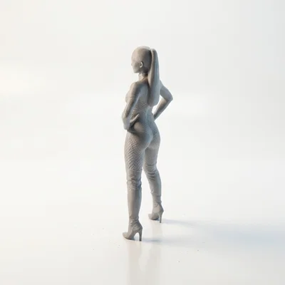 Mô hình tượng nữ diện nội y 3D Printable (STL File)
