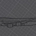 Mô hình trang trí treo tường Boeing 747-8 - Thumbnail 2