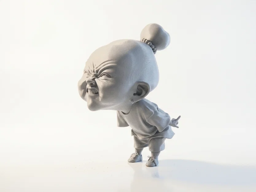 Mô hình nhân vật bé gái dễ thương 3D Printable - Image 2