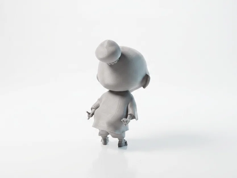 Mô hình nhân vật bé gái dễ thương 3D Printable - Image 4