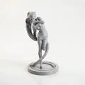 Mô hình tượng cô gái tóc dài - File in 3D nghệ thuật - Thumbnail 1
