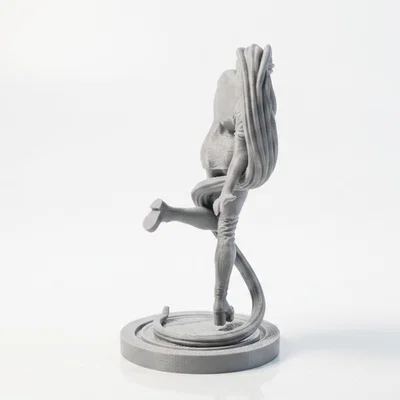 Mô hình tượng cô gái tóc dài - File in 3D nghệ thuật