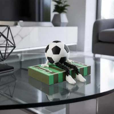 Mô Hình Trái Bóng Đá Cử Động Linh Hoạt (Soccer Ball Flexi Toy)