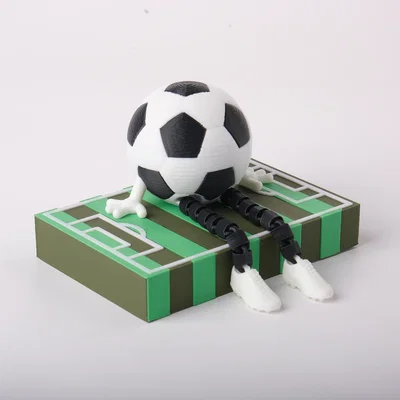 Mô Hình Trái Bóng Đá Cử Động Linh Hoạt (Soccer Ball Flexi Toy)