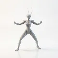 Mô hình nữ chiến binh bọ ngựa (Mantis Lady) - File in 3D - Thumbnail 2