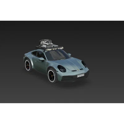 Mô hình 3D Porsche 911 Dakar trang trí cực chất cho người đam mê
