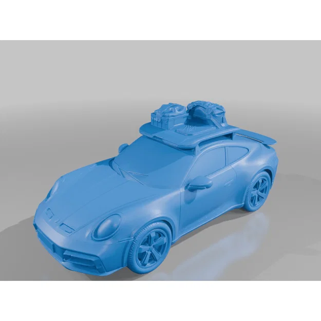 Mô hình 3D Porsche 911 Dakar trang trí cực chất cho người đam mê - Image 2