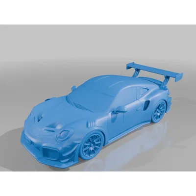 Mô hình 3D xe đua Porsche 911 GT2 RS Clubsport