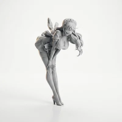 Mô hình 3D cô hầu gái cúi người (Maid Bending) có thể in 3D