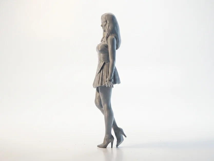Mô hình 3D Figurine Cô Hầu Gái Tinh Xảo - Sẵn sàng để in - Image 4