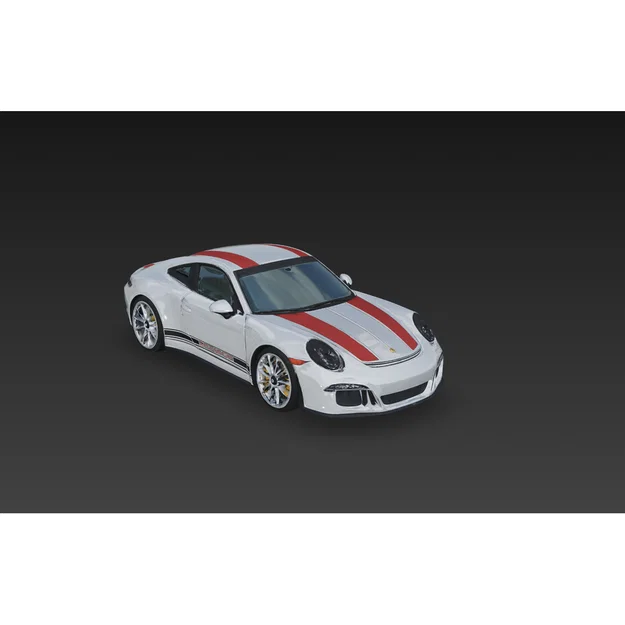 Mô hình 3D xe Porsche 911 R 991 - Thiết kế in ấn tối ưu - Image 1