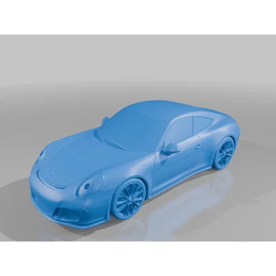 Mô hình 3D xe Porsche 911 R 991 - Thiết kế in ấn tối ưu