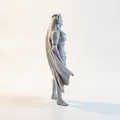 Mô hình nhân vật nữ chiến binh đeo mặt nạ - File in 3D - Thumbnail 3