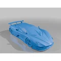 Mô hình siêu xe SSC Tuatara Striker in 3D cực chi tiết - Thumbnail 2