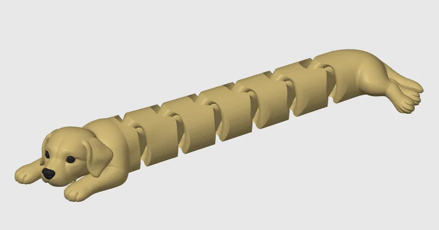 Mô hình Chú Cún Cử Động Linh Hoạt (Articulated Dog) - Image 1