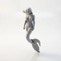 Mô hình 3D Nàng Tiên Cá - Tượng Fantasy Nữ - Thumbnail 1
