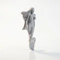 Mô hình 3D Nàng Tiên Cá - Tượng Fantasy Nữ - Thumbnail 2