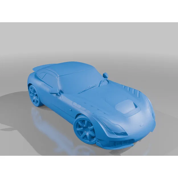 Mô hình xe thể thao TVR Sagaris 3D - File in 3D chất lượng cao - Image 1